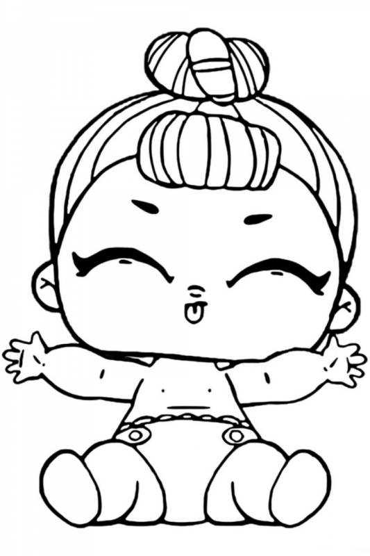 Раскраска край Беби