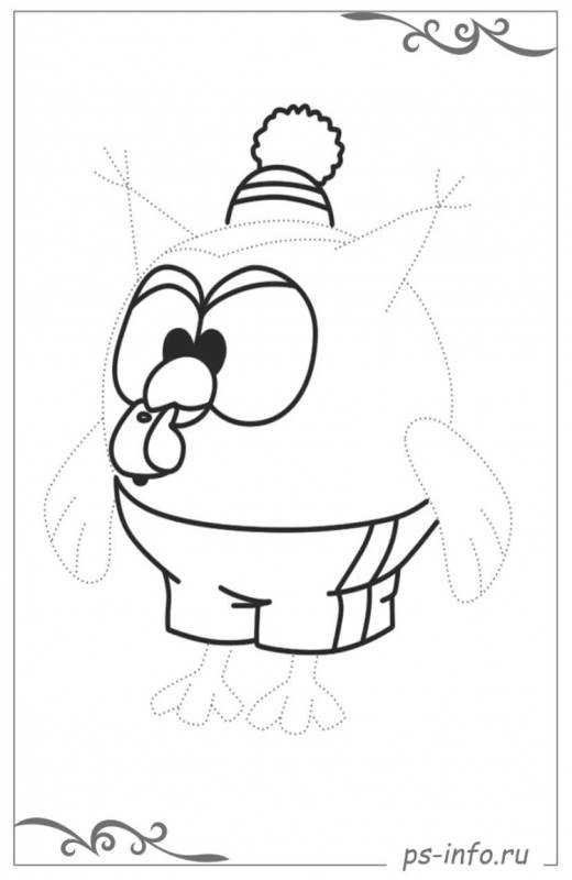 Смешарики эскиз