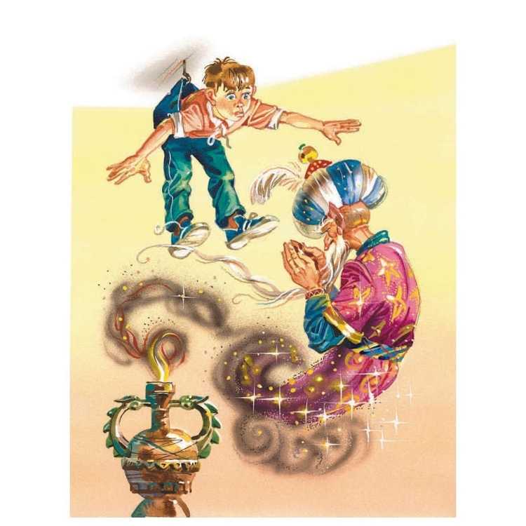 Сказочные герои старик Хоттабыч