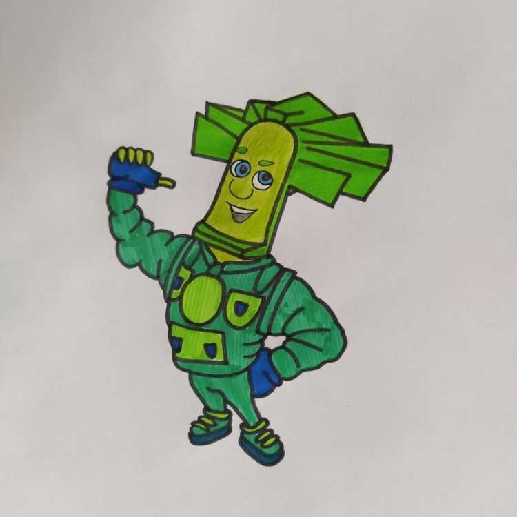 Раскраска Фиксики Симка на летающей тарелки