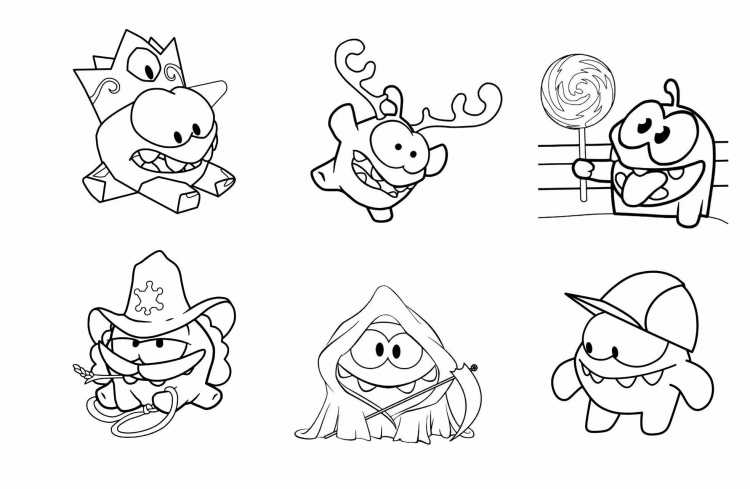 Раскраска для мальчиков АМНЯМ