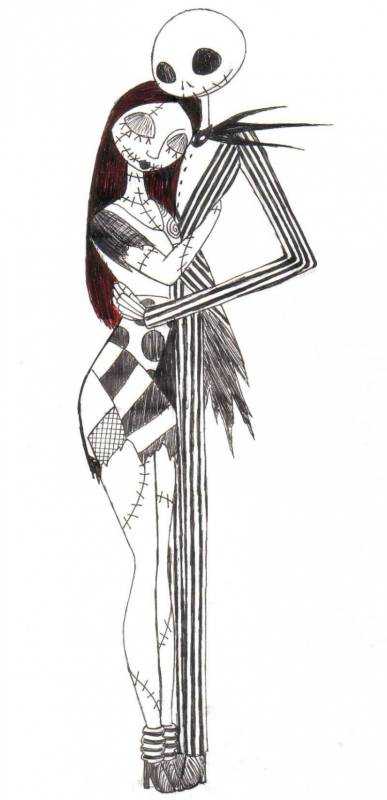 Джек Повелитель тыкв и Салли