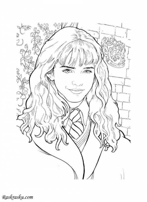 Раскраска Гарри Поттер Воландеморт