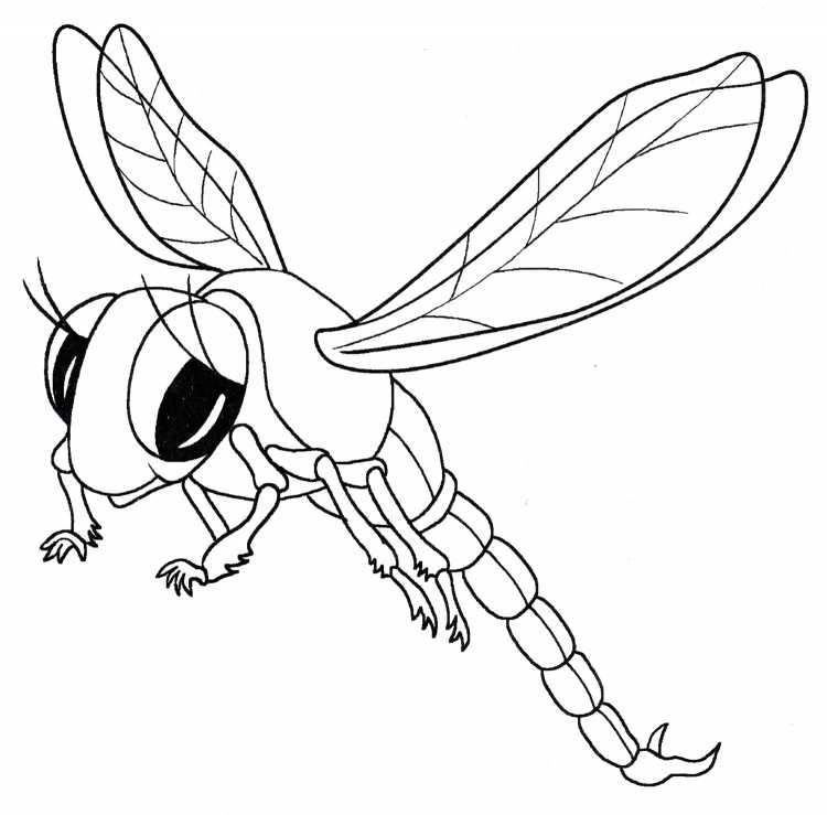 Раскраска для детей Муравейник и муравей