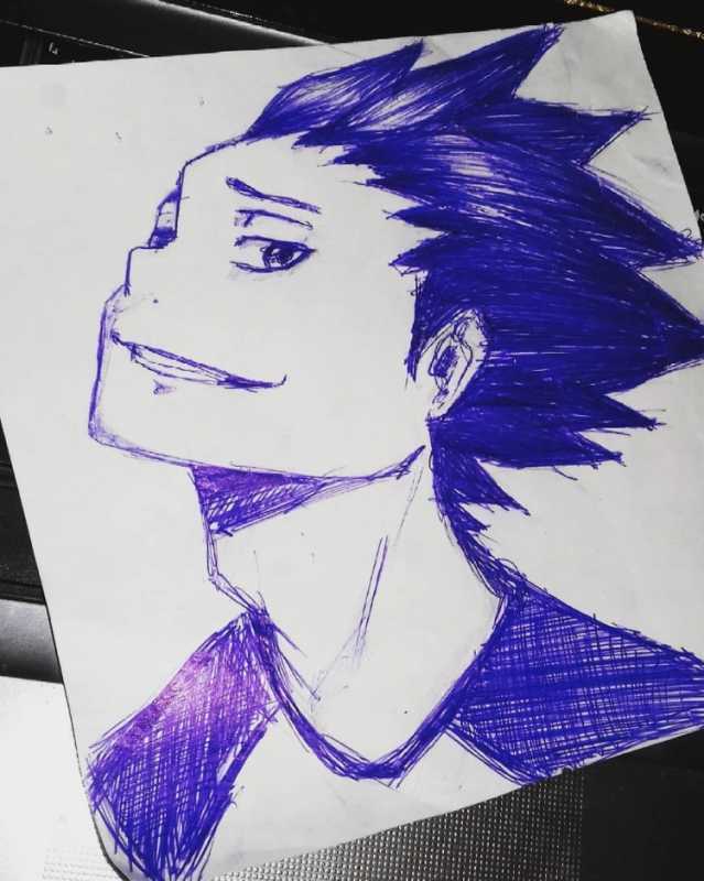 Аниме ручкой для начинающих