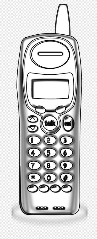 Нарисованный мобильник