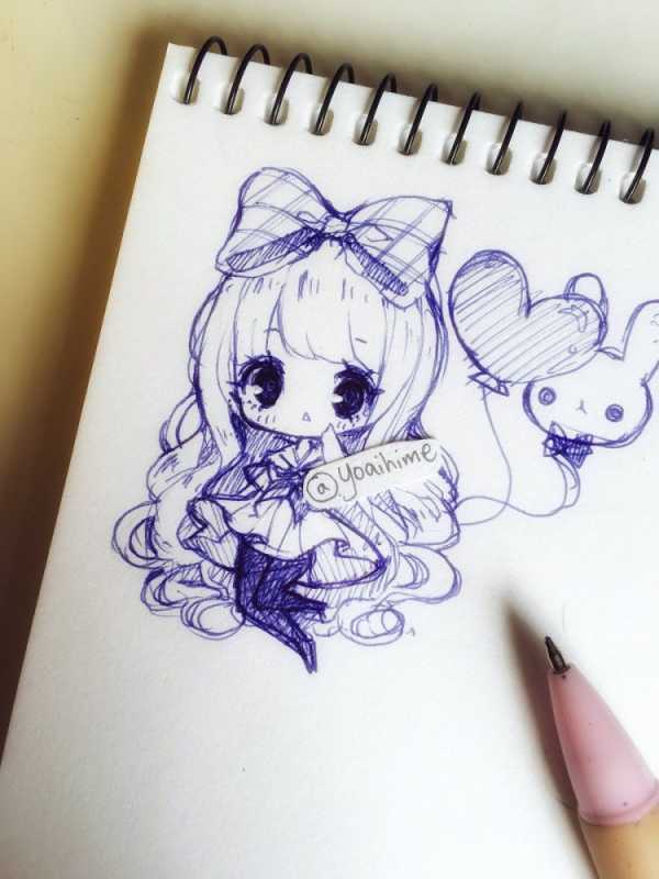 Рисунки для скетчбука карандашом аниме