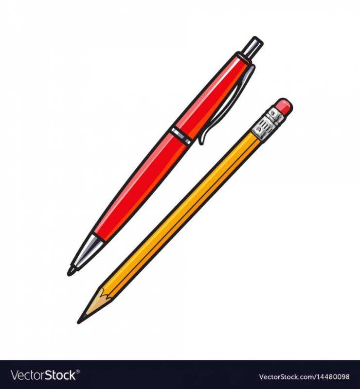 Компас карандашом