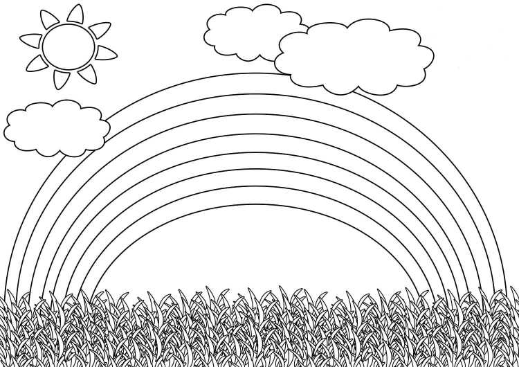 Раскраска милое облачко