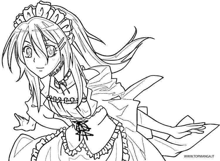 K-on горничные