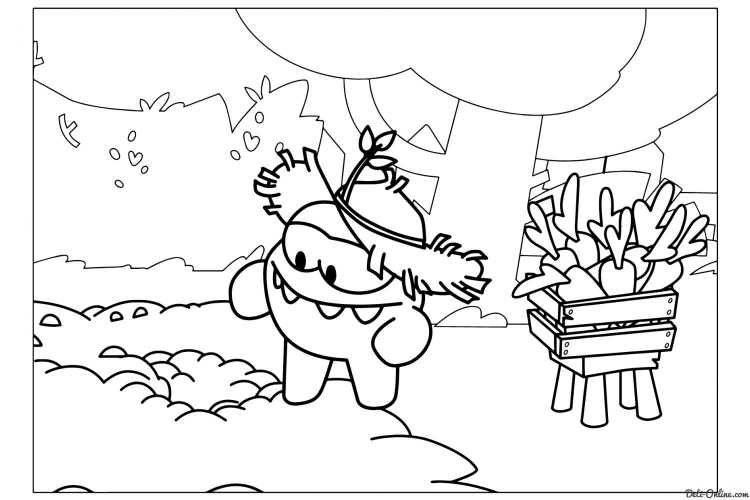 Раскраска ам няма