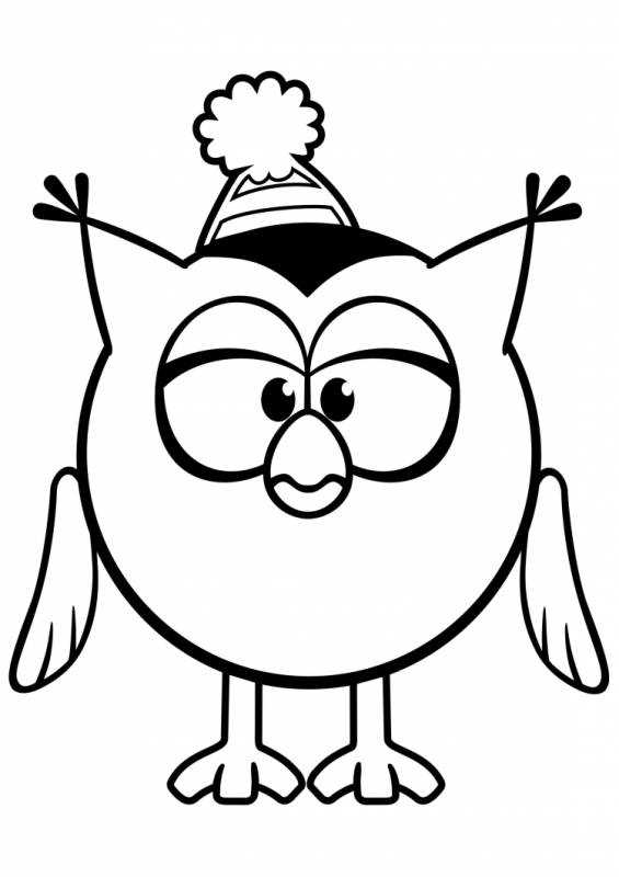 Няня из смешариков раскраска