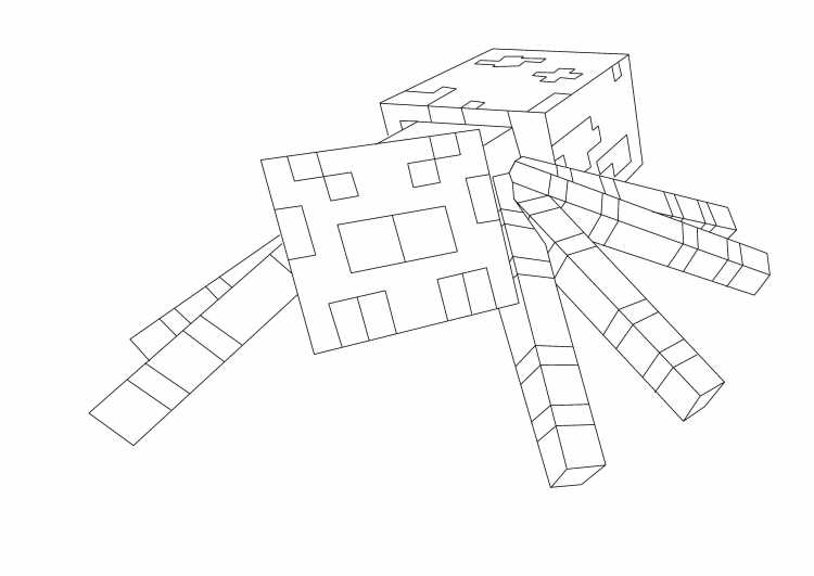 Майнкрафт из бумаги