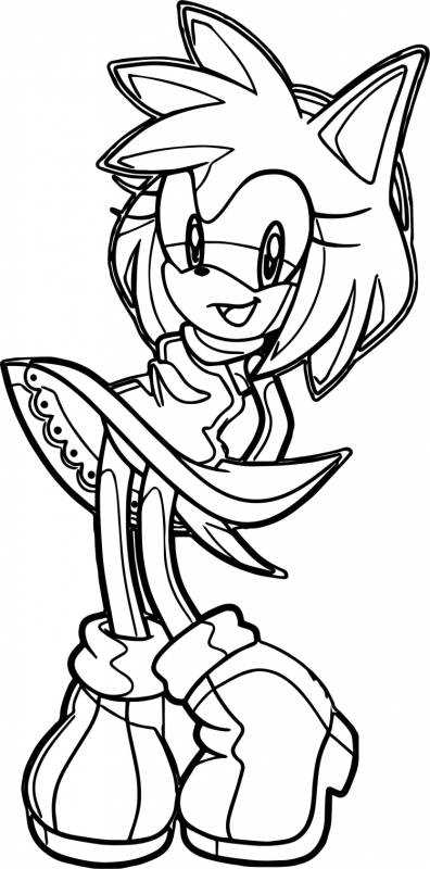 Разукрашка Эми