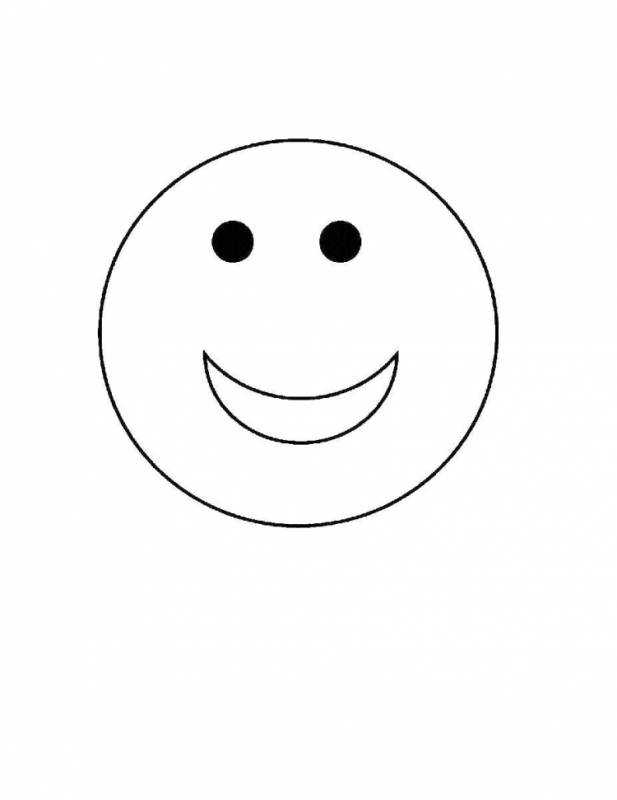Раскраска кривые смайлики