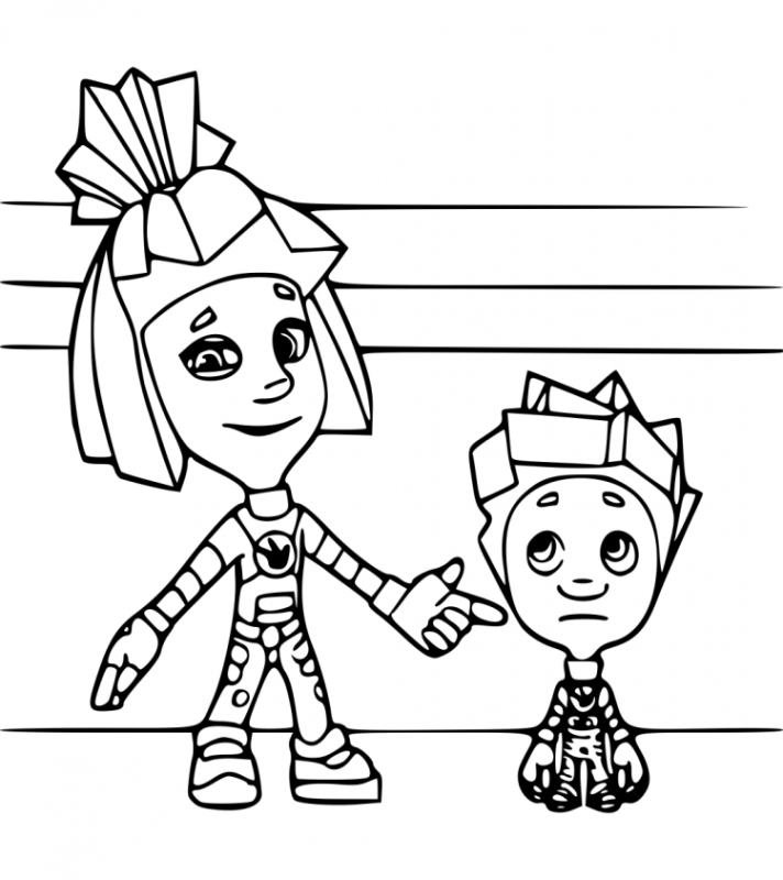 Фиксики Верта рисунок