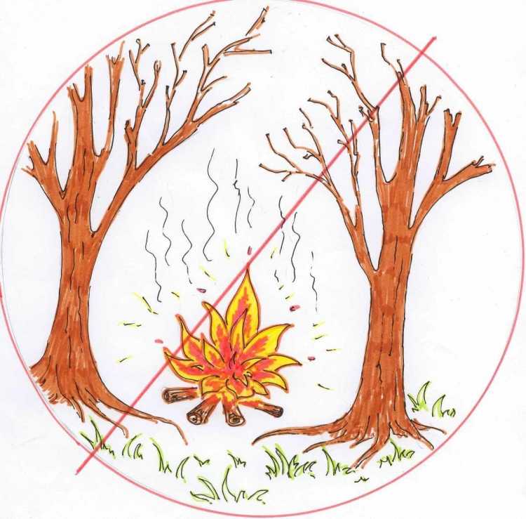 Раскраски знаки природно хранения