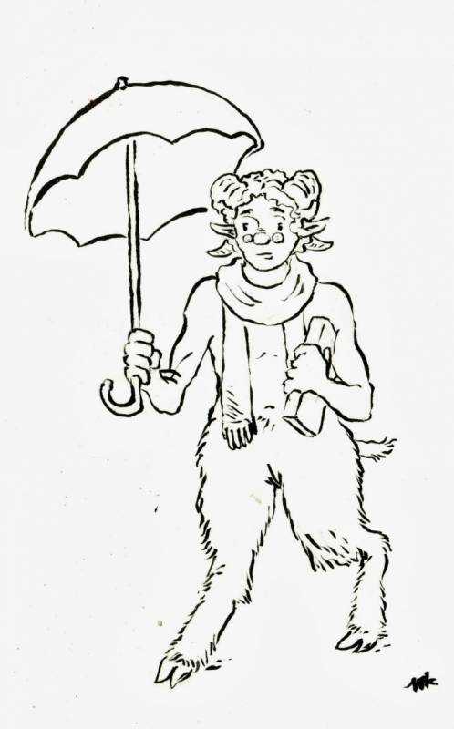 Хроники Нарнии скетч арт