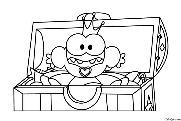 Супер Нямы раскраска