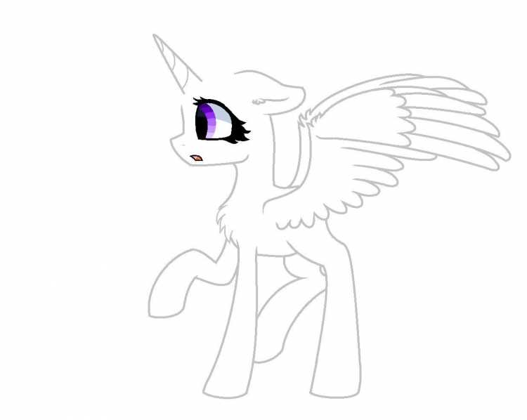 Манекены пони для рисования