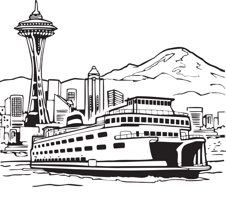 Раскраски катера для мальчиков