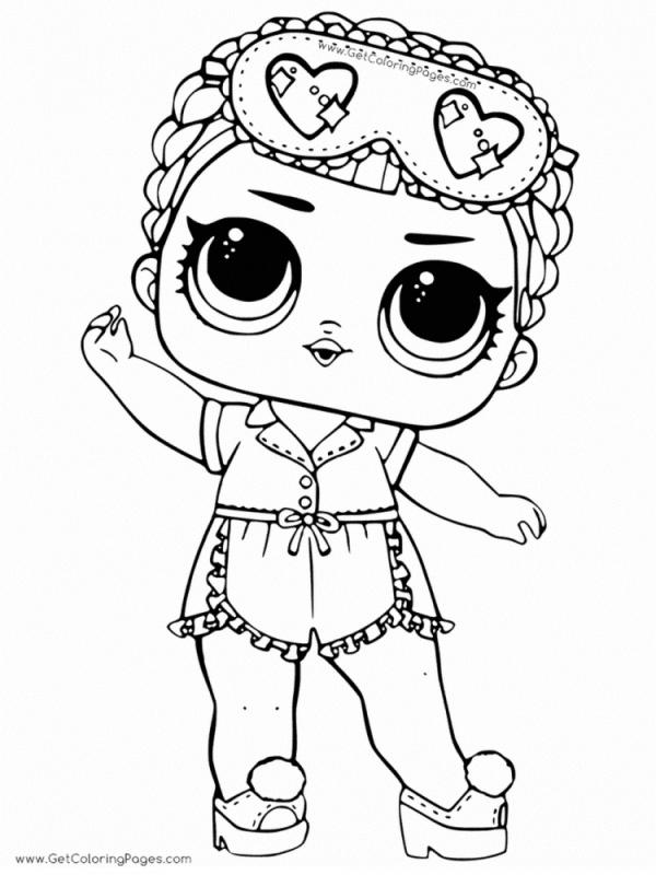 Раскраски ЛОЛ Индепендент Квин