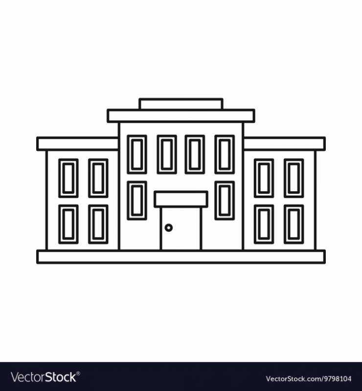 Домик в деревне рисунок карандашом