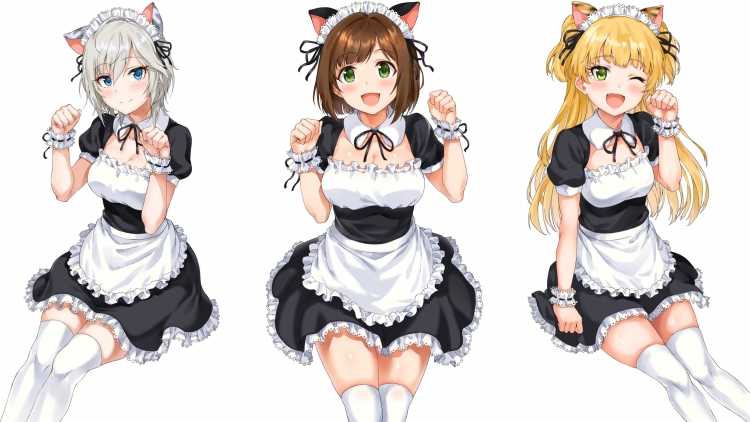 Горничные мультяшные