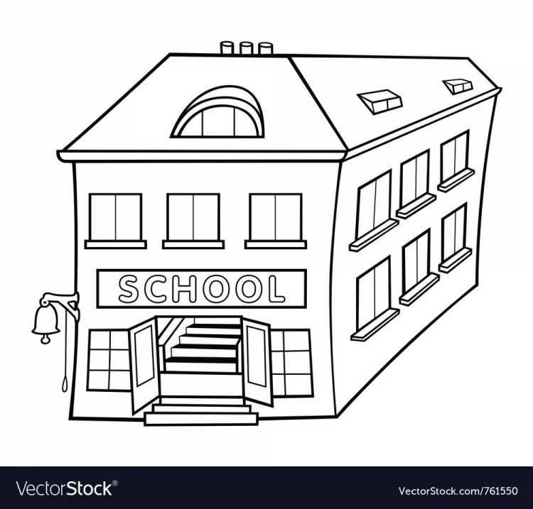 Раскраска здания