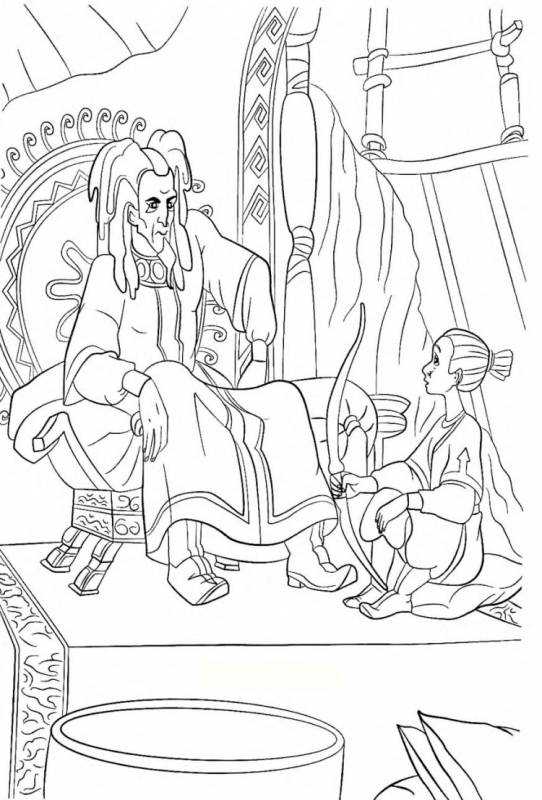 Иллюстрация Александр Невский в доспехах