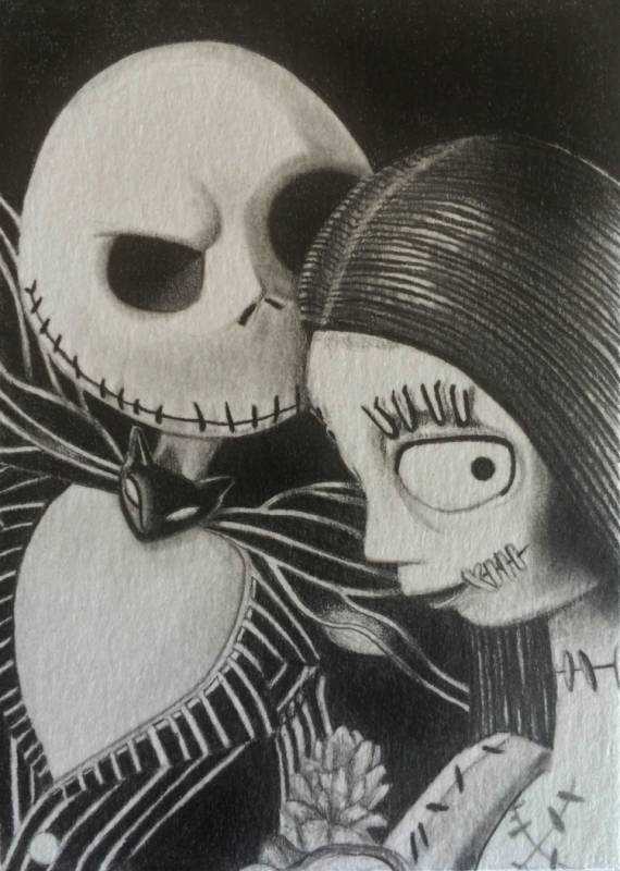 Эскизы для рисования кошмар