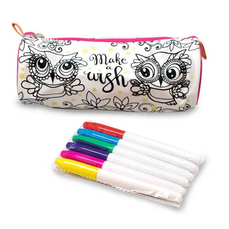 Пенал JOHNSHEN меховой