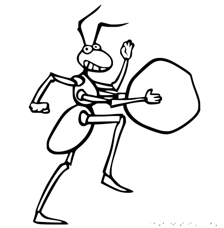 Насекомые контур