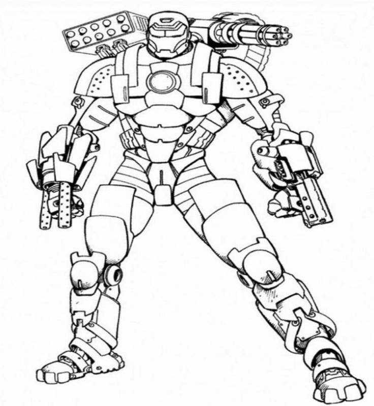 Раскрас железного человека