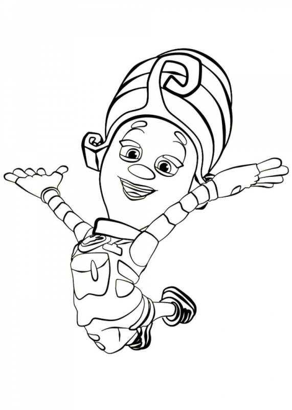 Фиксики для раскрашивания