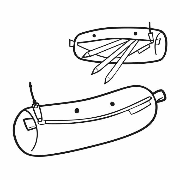 Пенал Herlitz Motorcross 23предмета 50020911