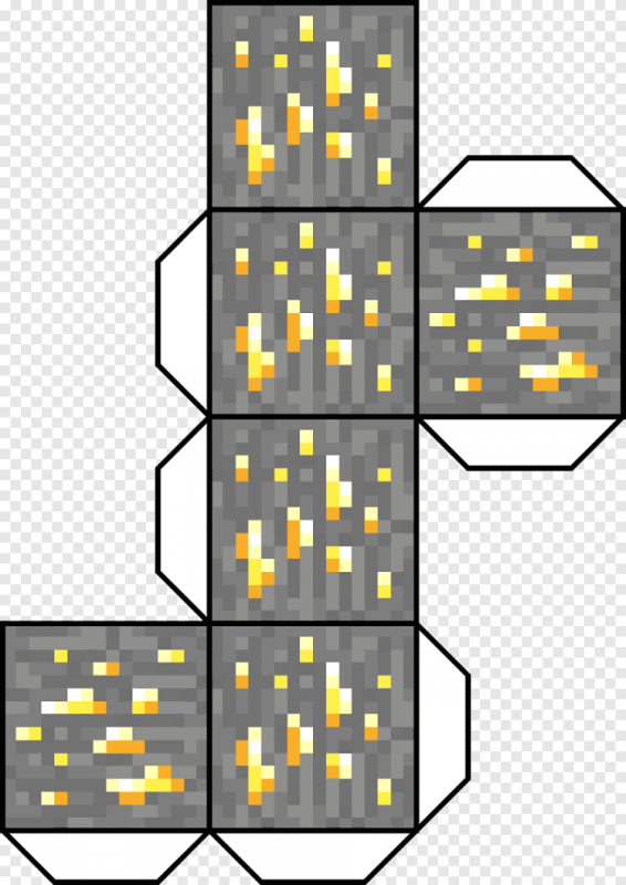 Объёмные блоки из МАЙНКРАФТА