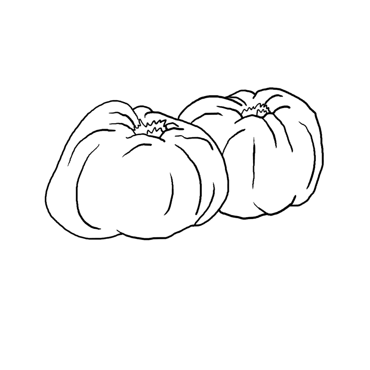 Перец раскраска для детей