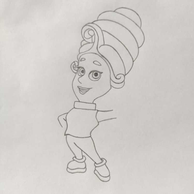 Нолик с болтом Симка с гайкой