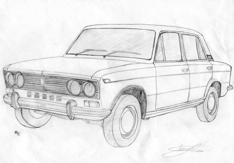 Раскраска Лада Веста св кросс