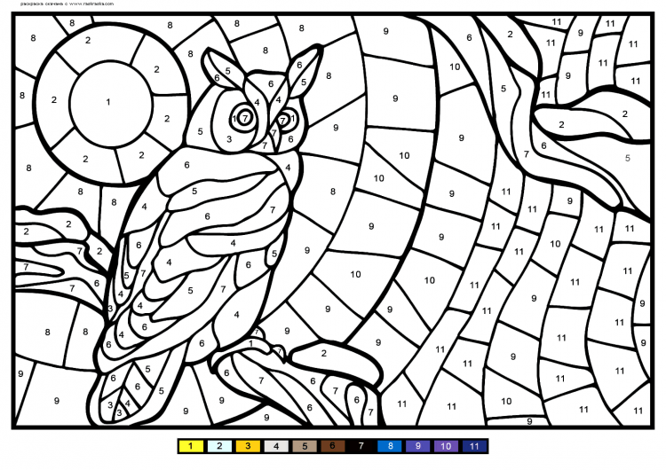 Распечатки по номерам