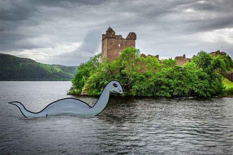 Шотландия Лохнесское озеро