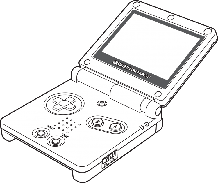 Геймбой чертеж