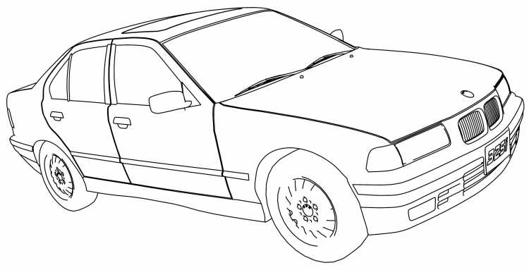 Раскраски Лада 2115