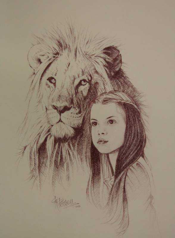 Лев колдунья и платяной шкаф раскраска