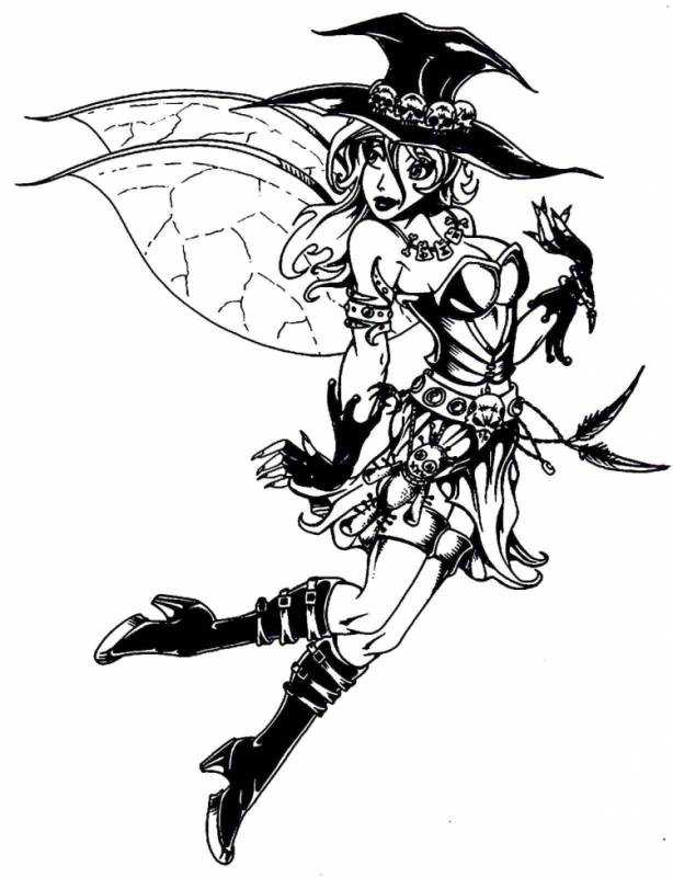 Раскраска вампиры для мальчиков