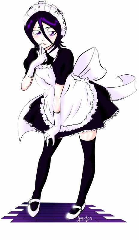 Аниме Данганронпа Нагито горничная