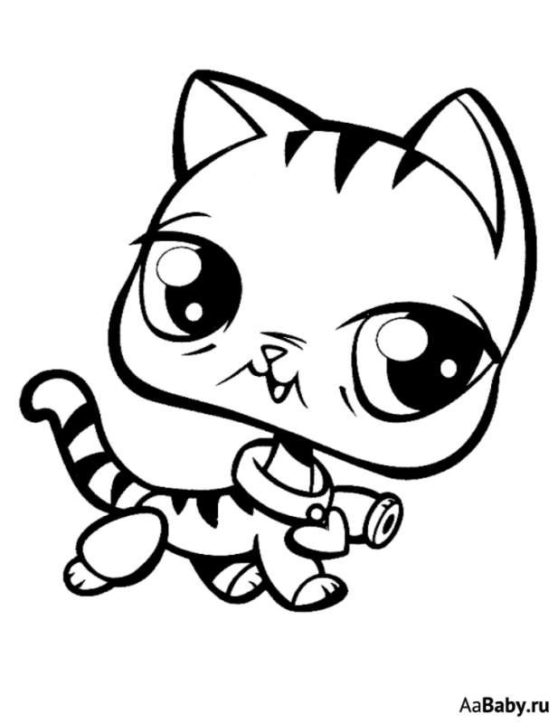 Раскраска Littlest Pet shop