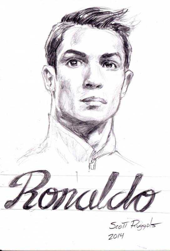 Криштьяно Роналдо 2020 портрет