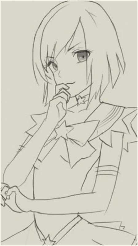 Позы для рисования с оружием косой